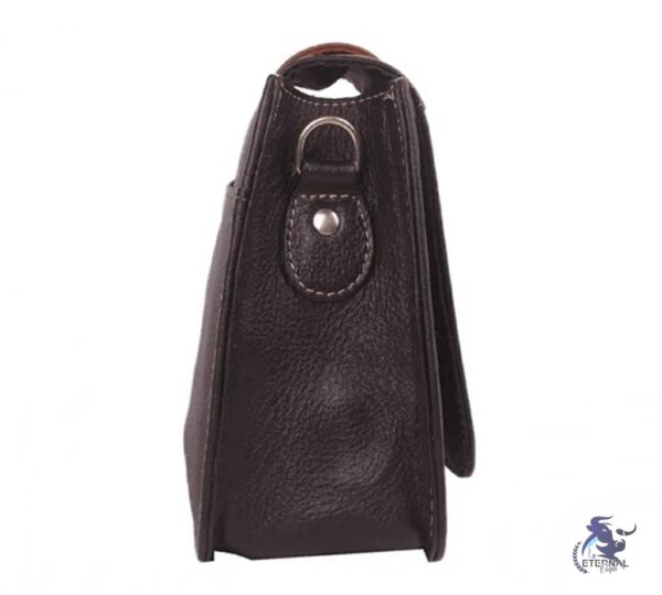 Stylish Women’s Black & Brown Leather Purse | Eternal Outfit