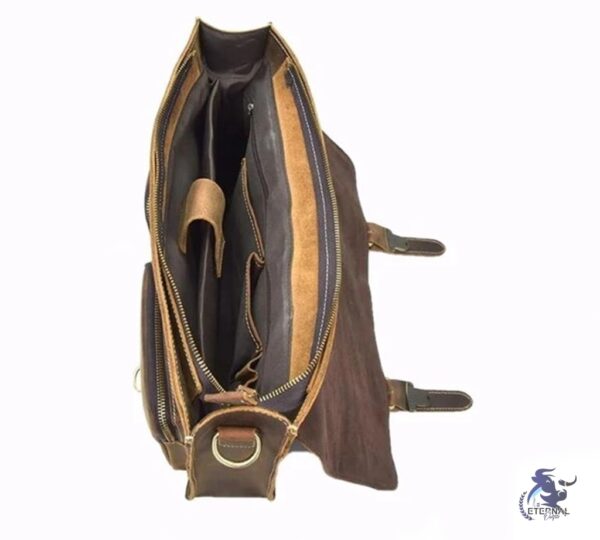 Eternal Premium Vintage Leather Messenger Bag - Eternal Outfit