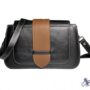 Stylish Women’s Black & Brown Leather Purse | Eternal Outfit