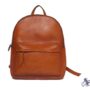 Premium Tan Leather Backpack for Men & Women – Stylish and Durable by Eternal Outfit