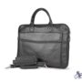 Eternal Black Leather Laptop Briefcase – Sleek, Practical, and Premium Quality