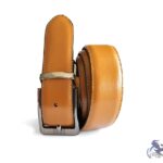 The Classic Casual Bronze Brown Leather Belt