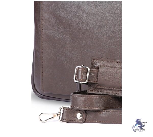 Eternal Brown Leather Laptop Briefcase – Sleek, Practical, and Premium Quality