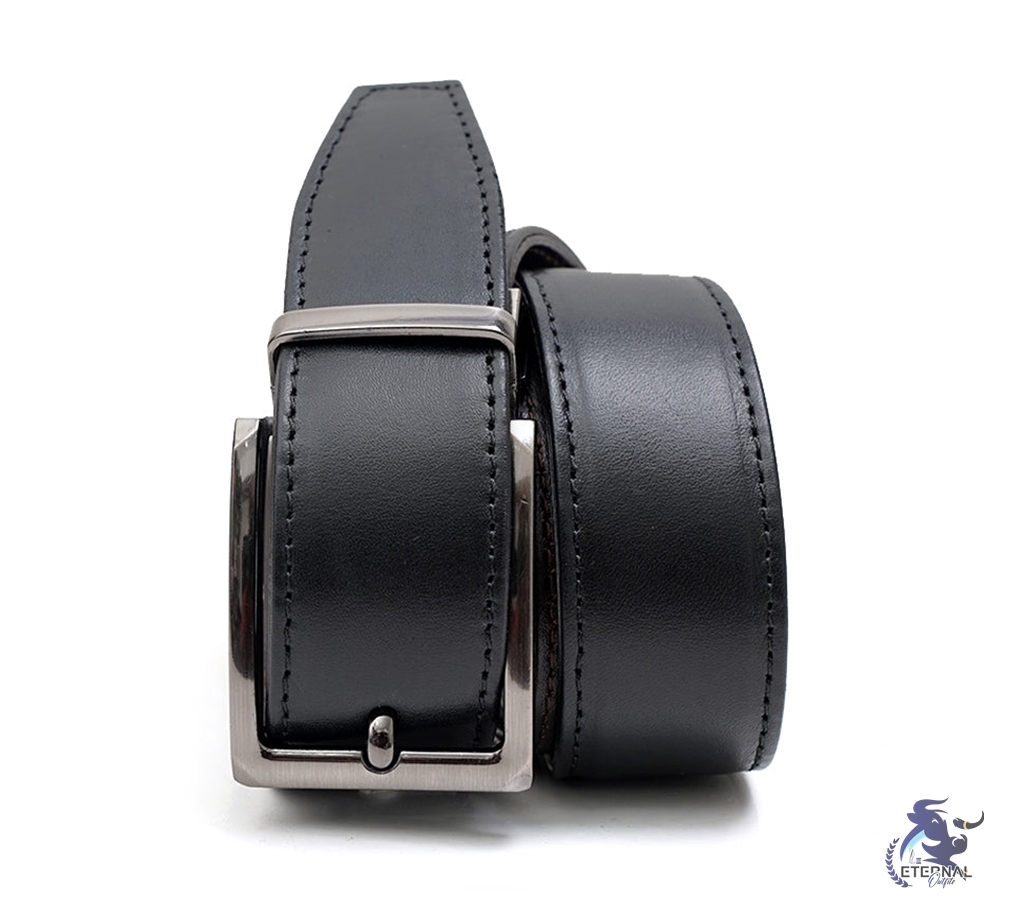 The Imperial Two-in-One Leather Belt – Black & Brown