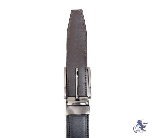 The Imperial Two-in-One Leather Belt – Black & Brown