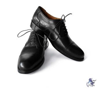 Step Up Your Style with Eternal Black Casual Leather Shoes