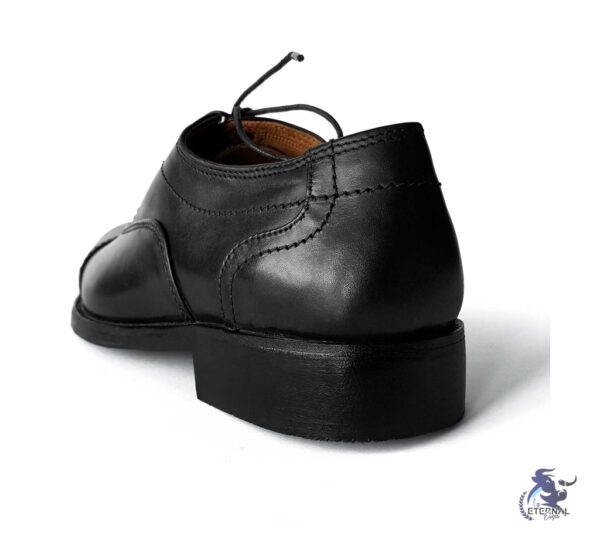 Step Up Your Style with Eternal Black Casual Leather Shoes