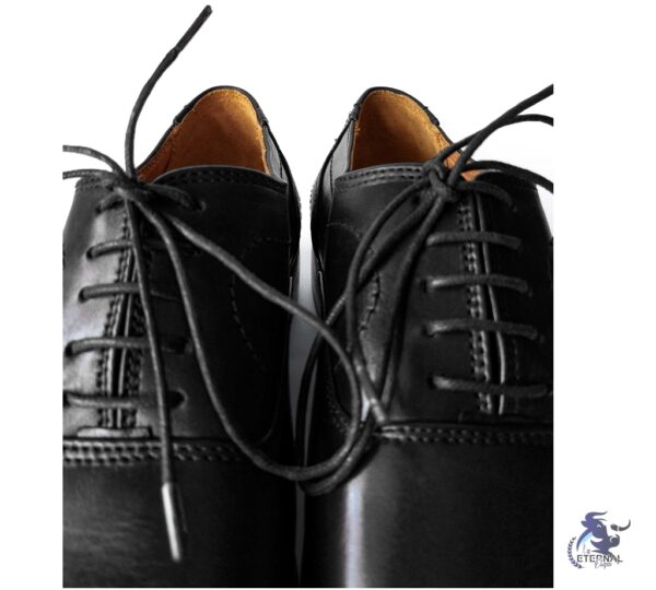 Step Up Your Style with Eternal Black Casual Leather Shoes