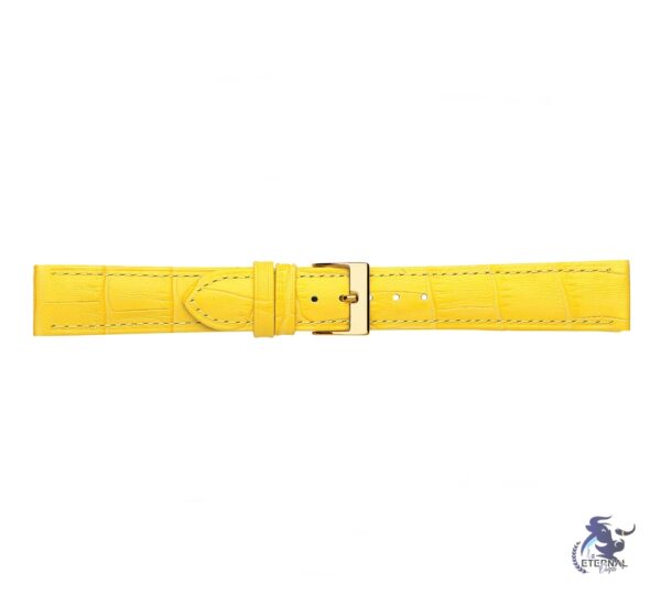 Premium Leather Watch Strap – Bold Colors, Elegant Stitching | Eternal Outfit