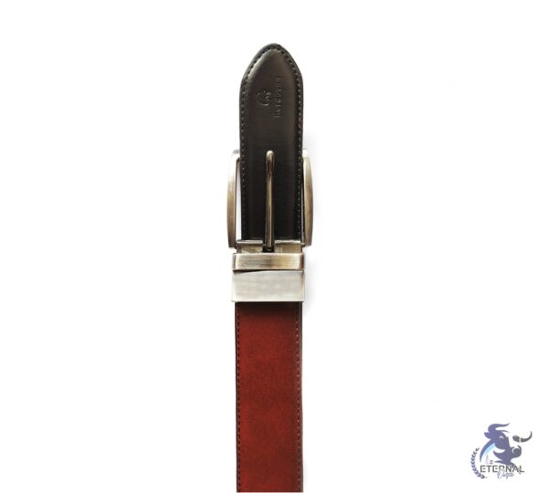 The Classic Casual Reddish Brown Leather Belt