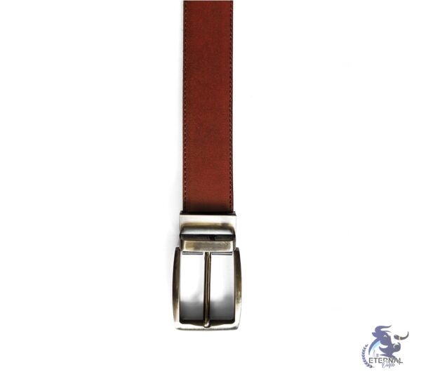 The Classic Casual Reddish Brown Leather Belt