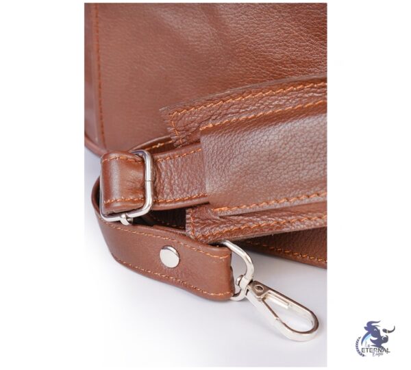 Eternal Tan Leather Laptop Briefcase – Sleek, Practical, and Premium Quality