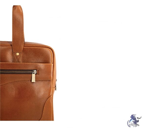 Premium Leather Laptop Bag - Durable, Stylish, and Spacious by Eternal Outfit Leather Laptop Bag in USA